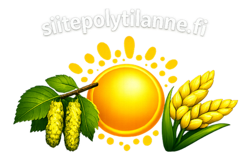 Siitepölytilanne